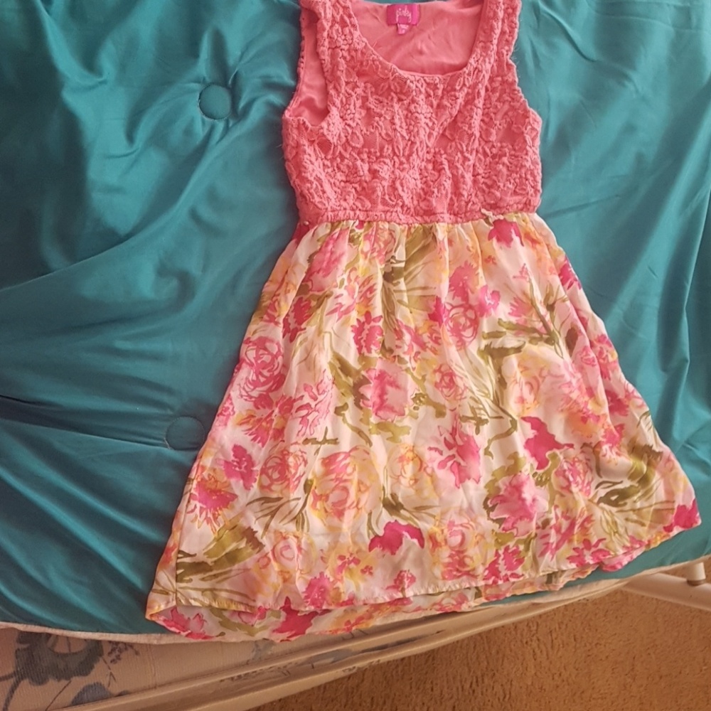 Pink dress